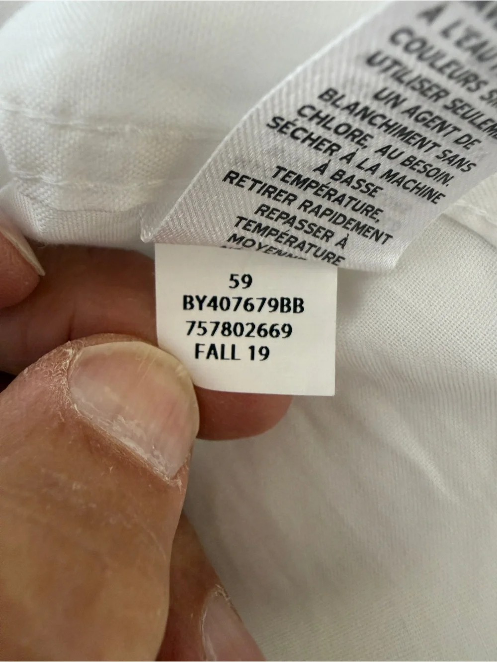 Nordstrom crisp white